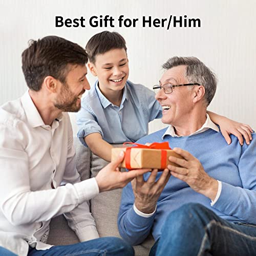 Hearing Aids For Seniors Rechargeable With Noise Canceling, Hearcare Nano Hearing Amplifiers For Adults With Charging Case, Digital Display, Anti-Lost Lanyard, Beige #TOP5