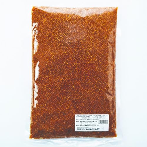 GOCHI侍 粒マスタード 【やみつきプチプチ食感】 生マスタード マスタードシード (業務用1kg, 1, 個)