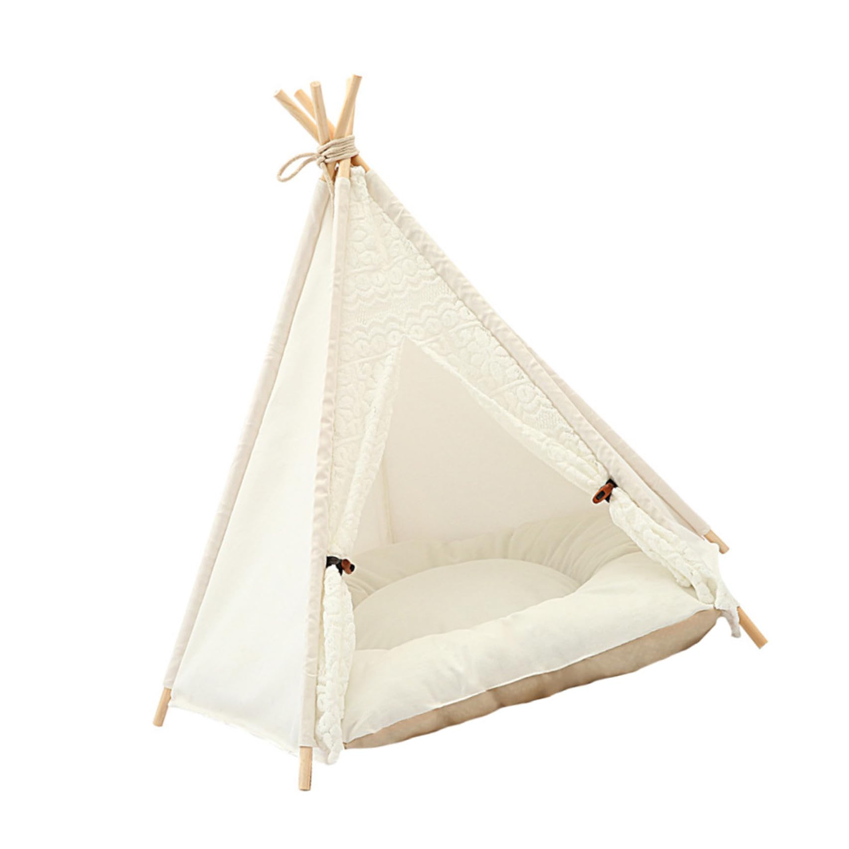 Tente lit pour animaux nomade et lit cabane confortable pour chat