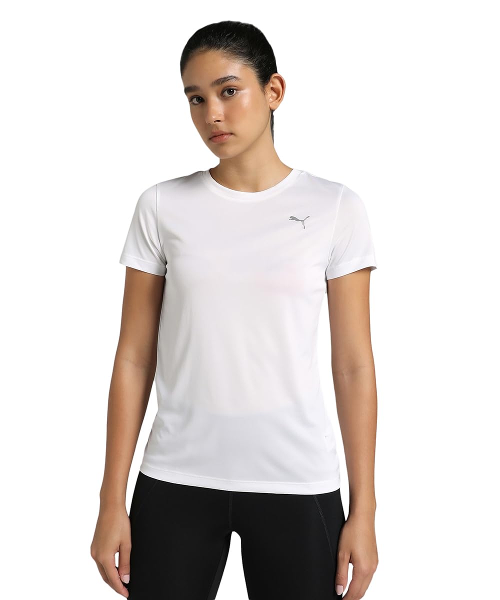puma Women's Solid Regular Fit Tees-picture-29