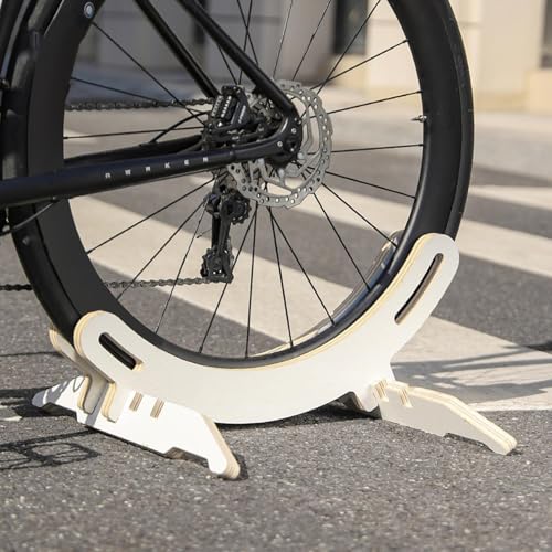 Soporte de bicicleta de suelo ajustable y ligero para interior de casa 7