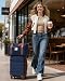 LONG VACATION 3 Piece Carry On Luggage 20 Inch Carryon Suitcase with Spinner Wheels, ABS+PC Hardshell Suitcase set with TSA Lock & YKK Zipper