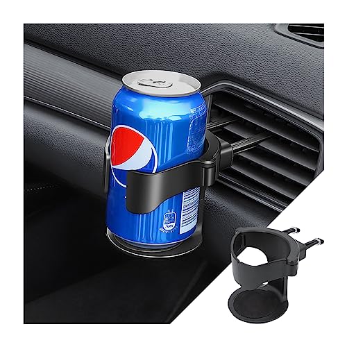 CGEAMDY Portavasos De Coche, Posavasos Coche Ajustable Universal Adecuado para Diámetro ＜ 8 CM Vaso De Agua, Multifuncional Portavasos para Automóvil para Termo, Taza De Café, Bebida, Cenicero