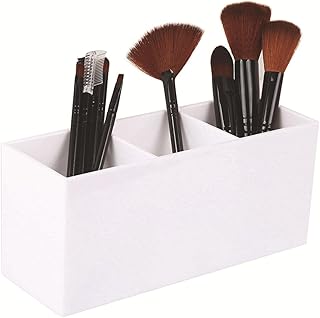 Caja organizadora de brochas de maquillaje de...