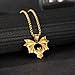 Bat Necklace for Men Women Stainless Steel Gold Silver Lightweight Fashion Anime Goth Cool Hippie Bat Pendant Necklace Jewelry Gift (Gold 1)