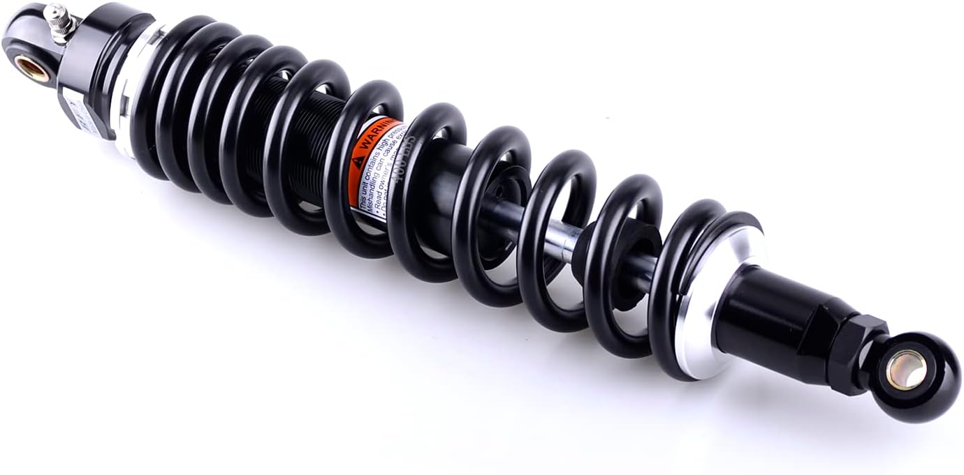 Motorcycle Universal 400mm 15.74nch Air Shock Absorbers Rear Suspension Fit For Kawasaki Honda Suzuki Yamaha ATV Go Kart Quad Dirt Sport Bikes 1PC
