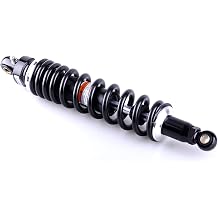 Motorcycle 390mm 15.35" Air Shock Absorbers Rear Suspension Universal Fit For ATV Kawasaki Honda Suzuki Yamaha Go Kart Quad Sport Bikes Dirt 1PC