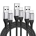 Produktbild Bobeite USB-Kabel C Schnellladekabel [3 Stück] 0.3 m + 1 m + 2 m], USB-Kabel Typ C Schnellladegerät kompatibel mit Samsung Galaxy S10 S10E S20 Plus Ultra,A51 A71 A31 A52 A72,A70,A70.3 A3 A5 2017.