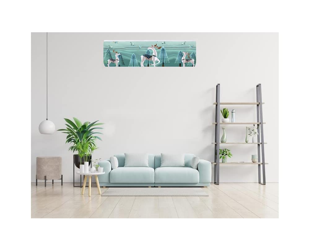 Diwali Offer Buy Now Darshanam World Beatiful Designer Ac Cover For 1.5 Ton |