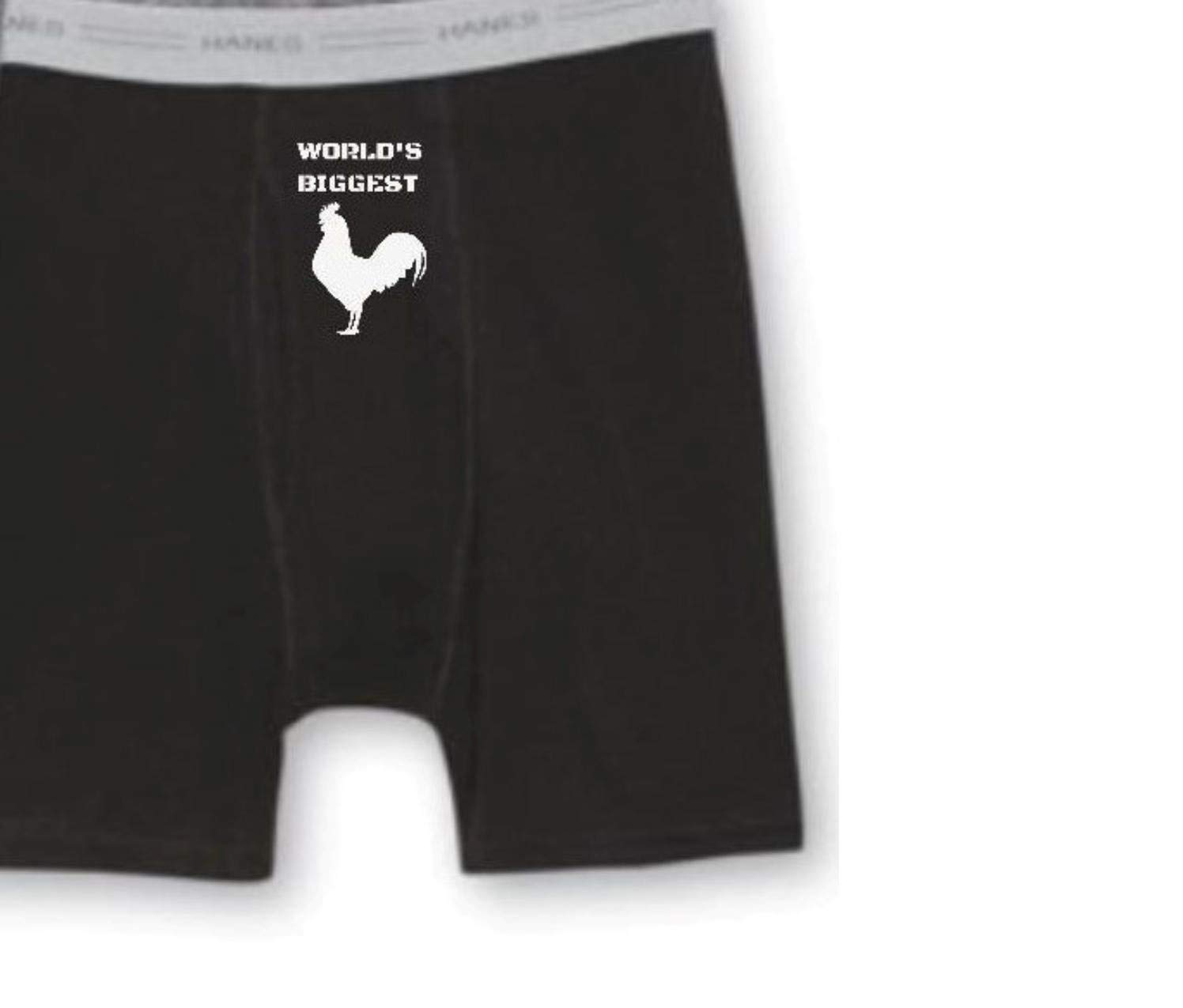 World's Biggest C*ck Boxer briefs Valentines boxers grooms gift funny boxers gift