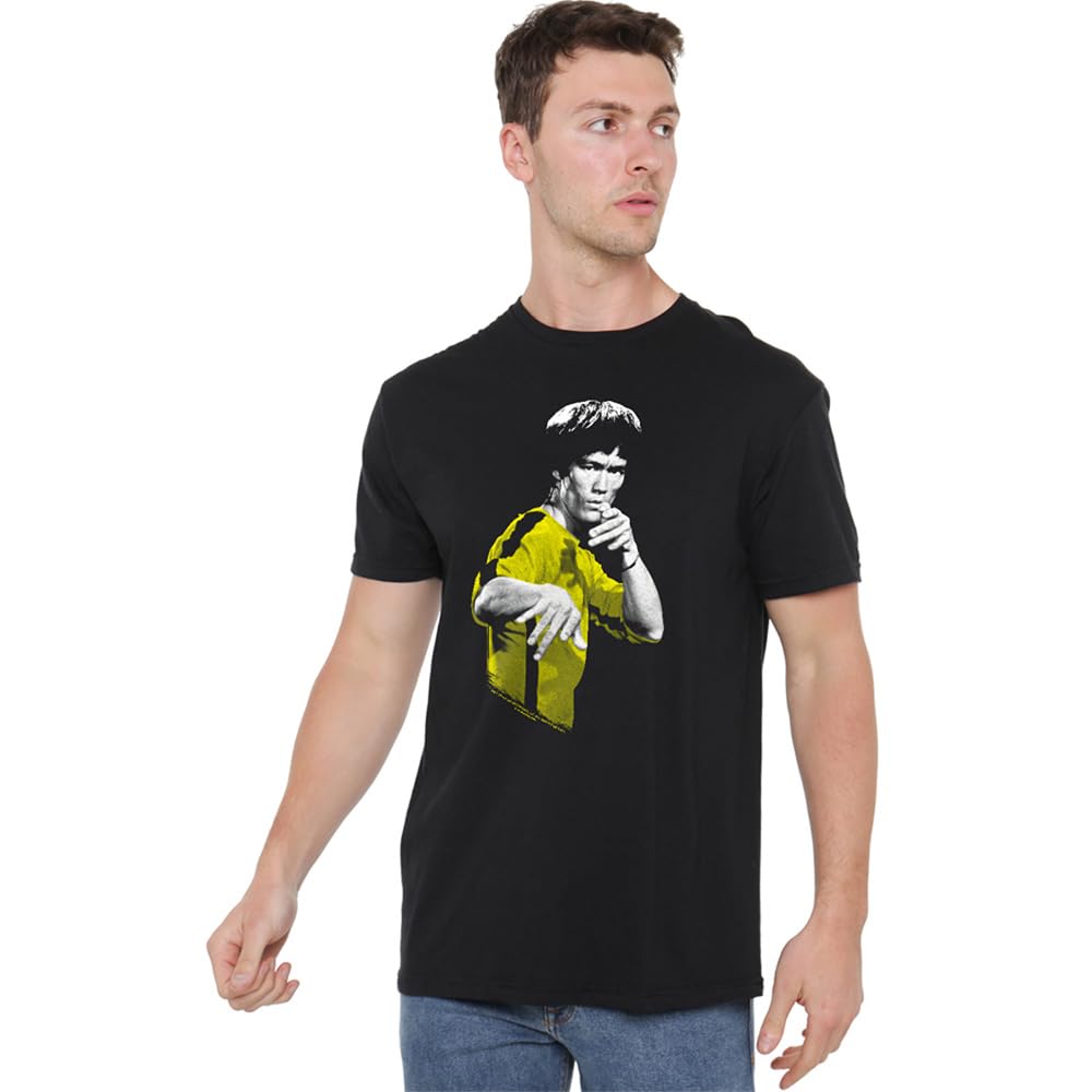 Bruce Lee Suit of Death Unisex T Shirt, Black, Medium