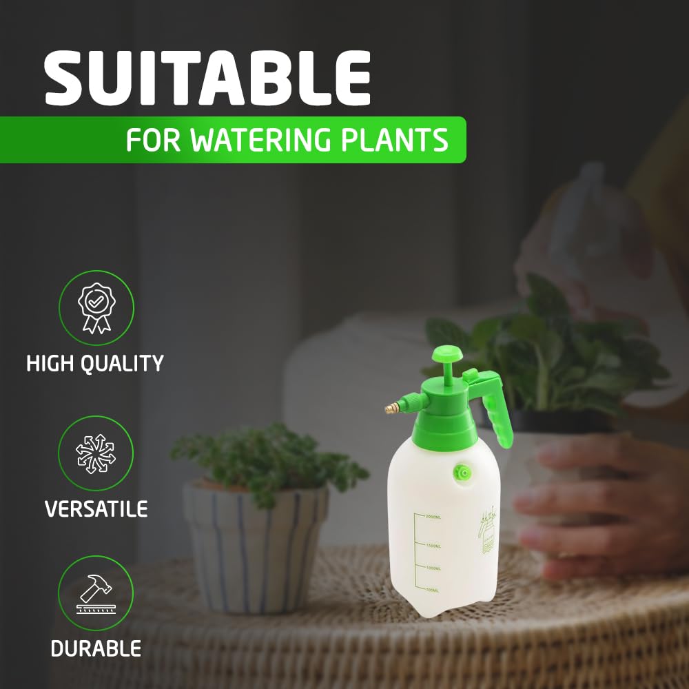 1ABOVE 2 Litre Pump Action Pressure Sprayer, Weed Killer Sprayer Pump Ideal for Spraying water, Fertiliser, Herbicides, Pesticides, Detergent, Preservatives, Fungicides and Cleaning — view 7