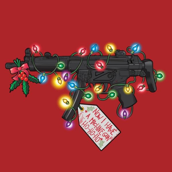 Grunt Style Now I Have A Machine Gun Men's T-Shirt