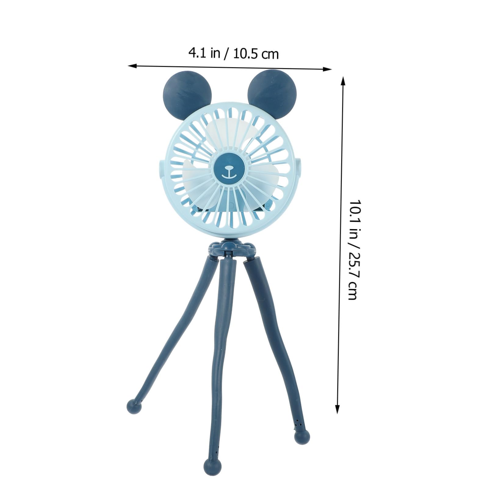 MAGICLULU 2 Pezzi Ventilatore Per Passeggino Per Bambini Alimentato A Batteria Mini Ventilatore Compatto Ricaricabile Per Luso Per I Viaggi Dei Bambini