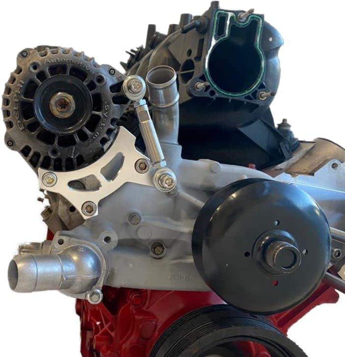 LS Alternator & Power Steering Relocation Brackets Vortex Truck Triangles