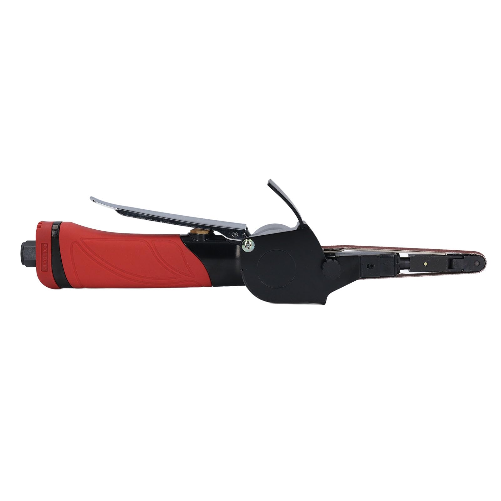 Máquina de Lijado de Cinta Neumática de 1/4 de Pulgada, Construcción de Aleación de Aluminio, Diseño Ergonómico, Alta Estabilidad, Baja Vibración, 20000 Rpm, 0.4m³/min Consumo
