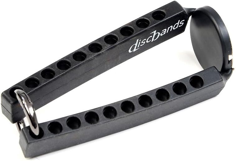 Miniatura 2 de Discbands - Pulsera de posesión alternativa para árbitros Baloncesto Lacrosse Oficiales Choice Home Away Negro Blanco