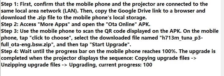 Miniatura 8 de L-mix Mini 4k proyector portátil inteligente con rotación de 360, proyector wifi y bluetooth Android 13 WiFi película al aire libre proyector