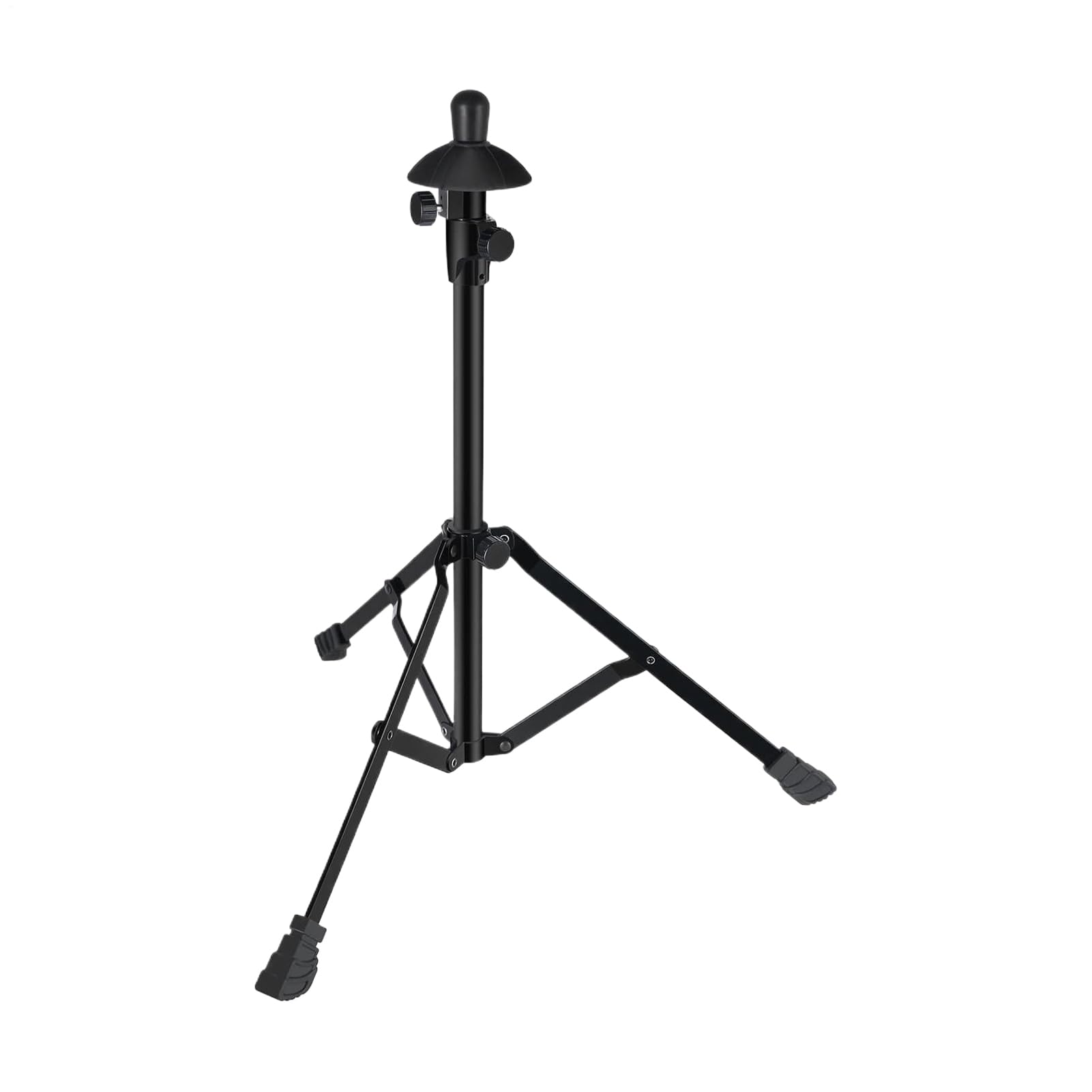 Trompetenständer – 50,47–80,9 cm dreieckiges Musikinstrument-Zubehör, Posaunenständer, tragbar für Bühne, Live-Streaming, Konzert, Aufnahmestudio, Schule, Zuhause