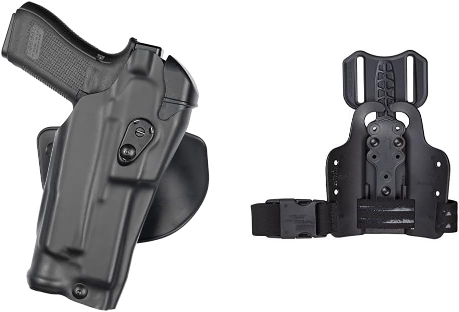 Three Retention Duty Holster, Red Dot Sight Compatible