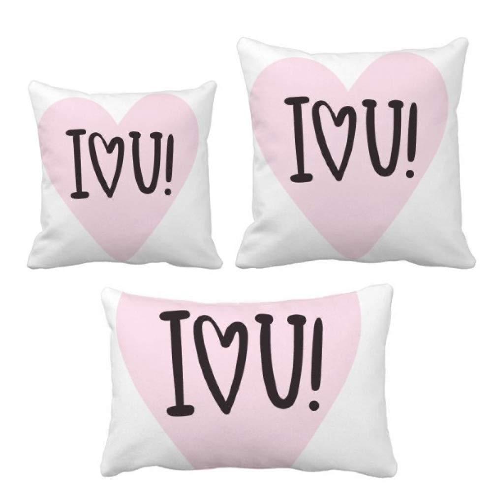 Coussin Je t'aime rose style cité, le cadeau déco idéal pour sublimer un canapé