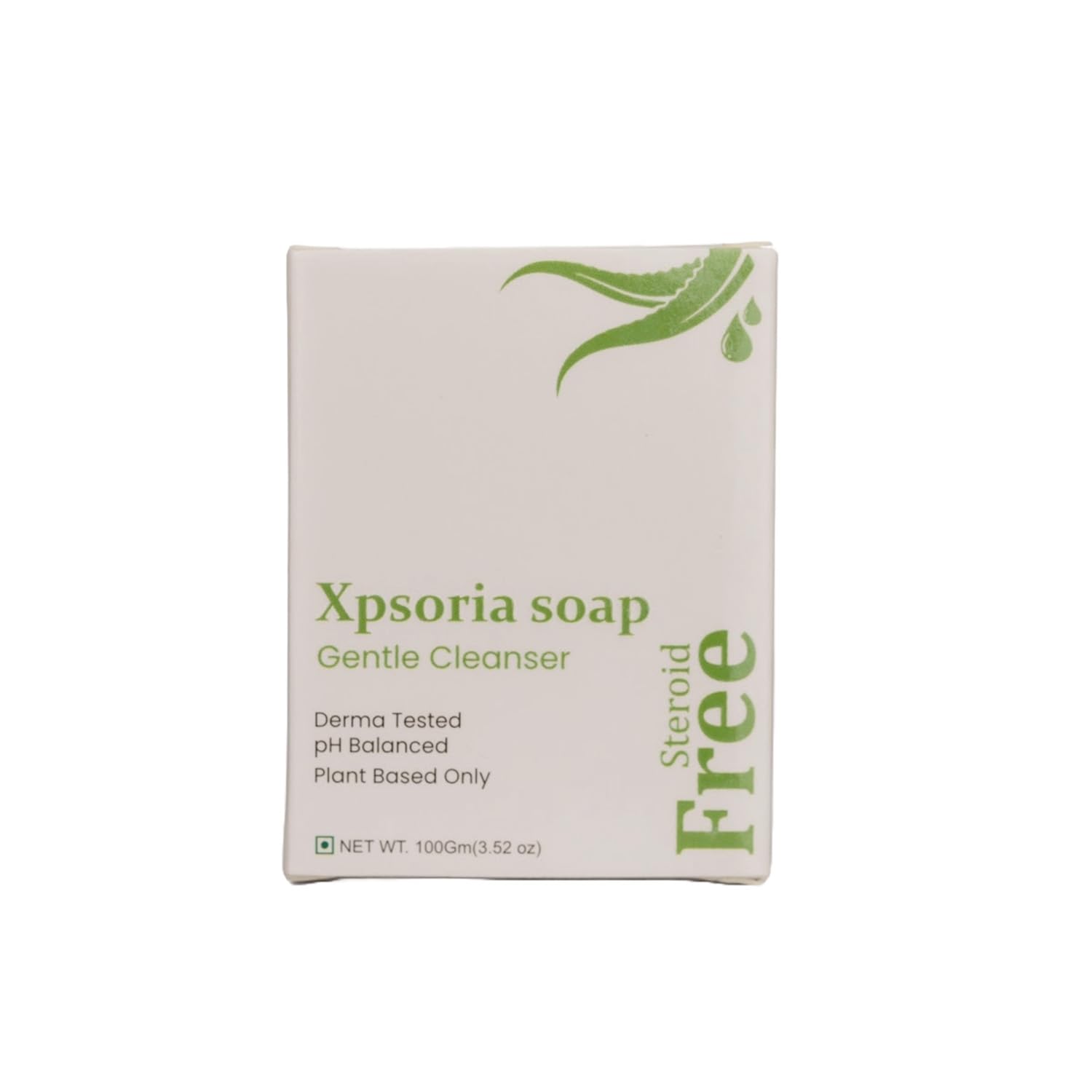 Xpsoria Psoriasis Soap | Anti Itching & Anti Bacterial Soap For Intensive Fungal Infections Of The Skin - Free from Steroids, Harsh Chemicals & Skin irritating Fragrances 100gm