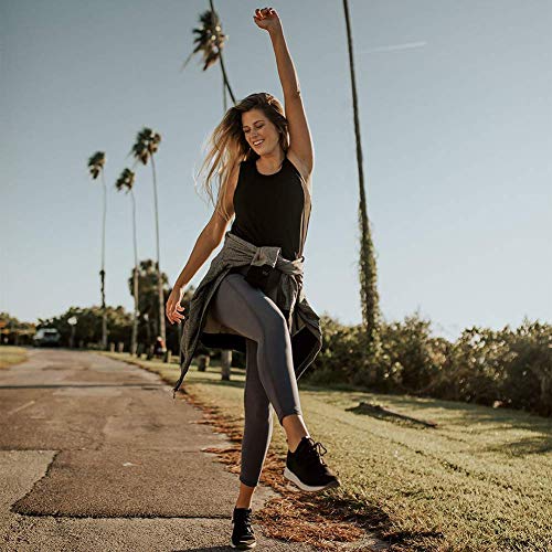 High Waisted Leggings For Women - Soft Athletic Tummy Control Pants For Running Cycling Yoga Workout - Reg & Plus Size #TOP2