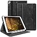 Produktbild HOLIMET Hülle für iPad 9./8./7. Generation(2021/2020/2019) 10,2 Zoll mit Stifthalter, iPad Air 3 2019 und iPad Pro 2017 10.5 Hülle TPU Rückseite Abdeckung Schutzhülle, Auto Schlafen/Wachen (Schwarz)