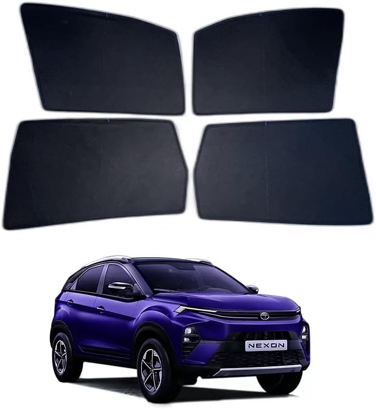 Jeet Enterprises Car Sunshade Window Curtain for New Nexon 2023 Amazon.in Car & Motorbike