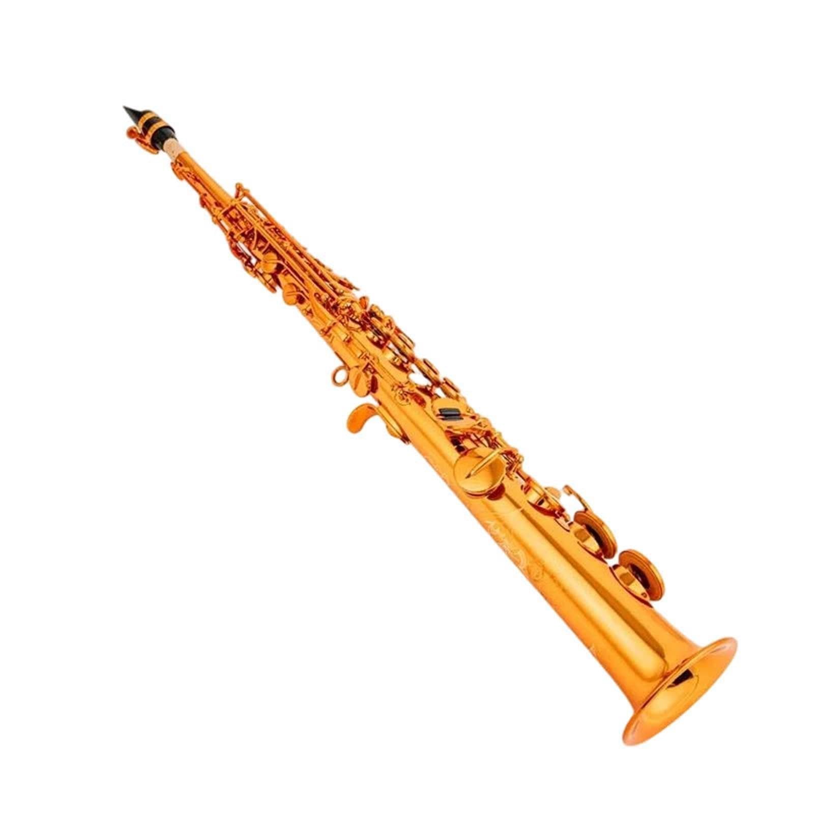 Saxofón Soprano Sib Chapado En Oro Rosa