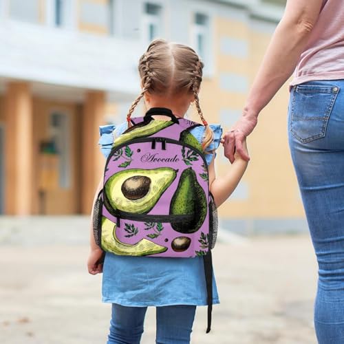 Sac à dos pour enfant vert feuilles cadeau idéal pour la rentrée - 6