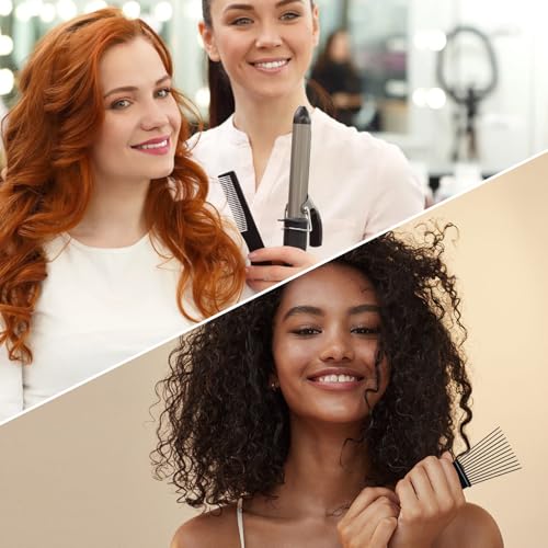 SIMPOR Afro Hair Pick Pack 3 Piezas para Cabello Afro miniatura 5