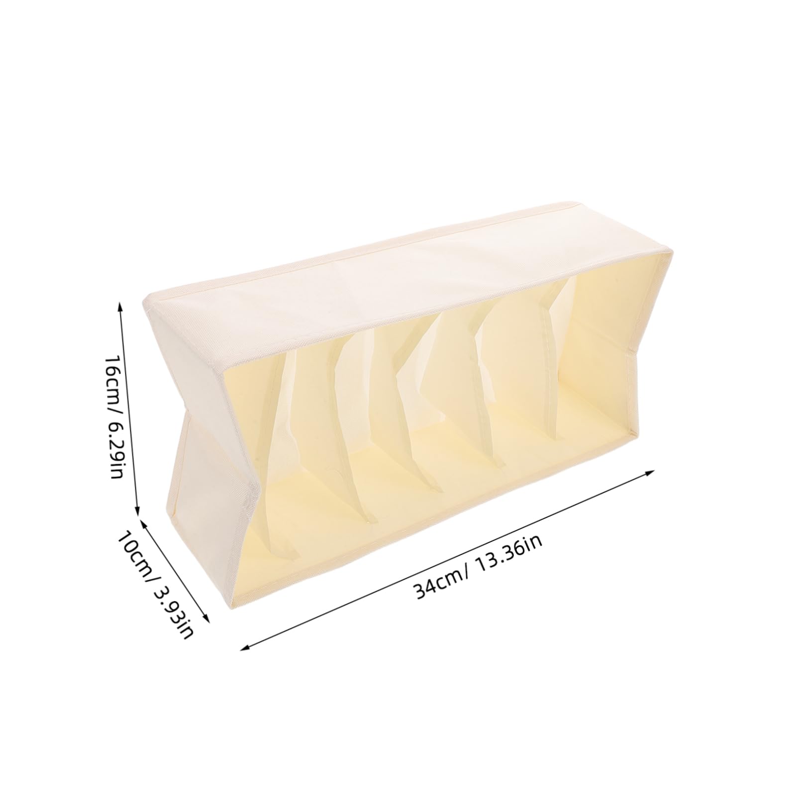 Alipis Organizer Per Armadio Da 3 Pezzi, 6 Scomparti Per Jeans, Maglioni, Lenzuola, Camicie, Scatola Portaoggetti Per Armadio, Guardaroba, Mensola Per Camera Da Letto