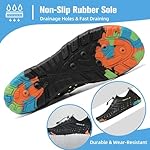 Mishansha Water Shoes for Women Men Barefoot Beach Shoe Quick Dry Aqua Swim Socks for Surfing Yoga Size 4.5-15 Women/3-13.5 Men - Image 5