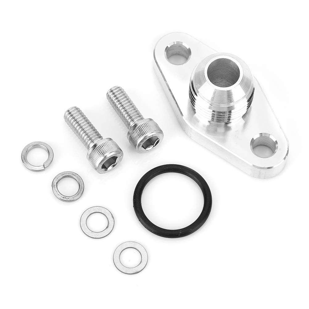 Amazon.com: Oil Drain Return Flange Adapter, Automotive Engine
