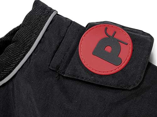 Petface Super Soft Waterproof Dog Coat, 50 cm, Black