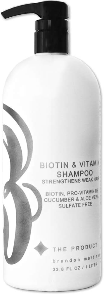 Biotin Shampoo for Hair Growth, Thickening Anti Hair Loss Shampoo Treatment, Regrowth Shampoo for Dry Normal Oily & Chemically Treated Hair, Sulfate Free with Aloe Vera & Cucumber b the product 1000ml