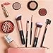 Pinceles de Maquillaje Rose Golden de 18 Piezas Brochas de maquillaje de...