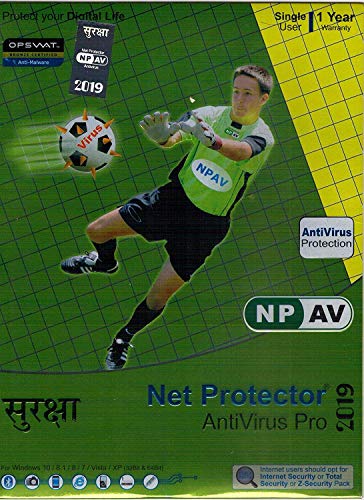 Image of NPAV Net Protector Anti-Virus Pro 2019 - 1 PC, 1 Year (Email Delivery in 2 Hours- No CD)