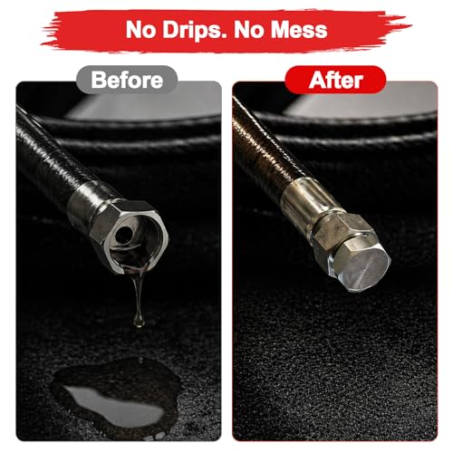 Image of 72PCS ORFS Flat Face Seal Cap and Plug Kit, 2025 Upgraded Leak-Proof Hydraulic Design, O Ring Face Seal Fitting Kit with Precision Thread