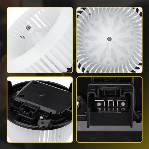 Image of 871030C051 Front Side HVAC Heater Blower Motor with Brushless Motor Compatible with Toyota 2008-2022 Sequoia 2011-2020 Sienna Replace# 700298 615-50184 75050 87103-0C051