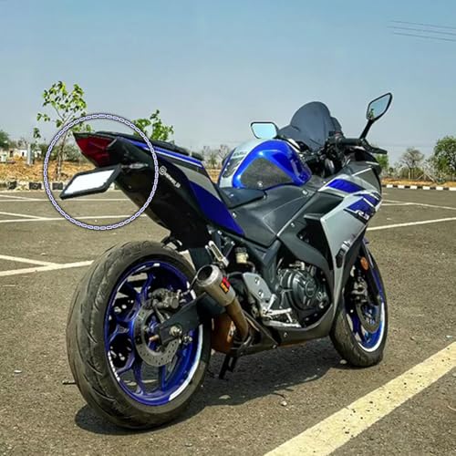 Éliminateur de garde-boue Yamaha R3 Motoaggrandize KP-37L4-GXVH support rigide stable