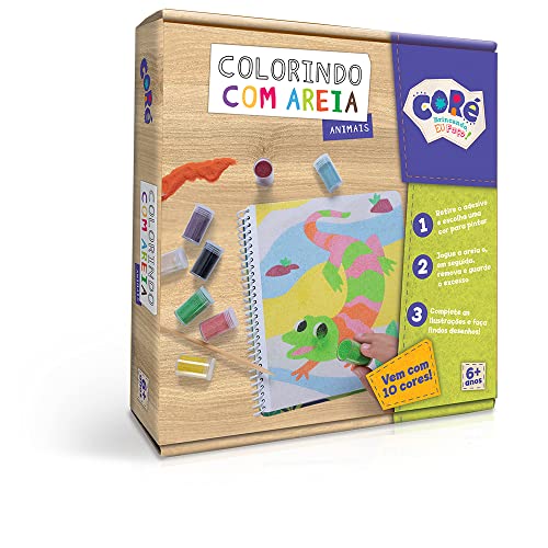 Colorindo com Areia: Animais - Toyster Brinquedos
