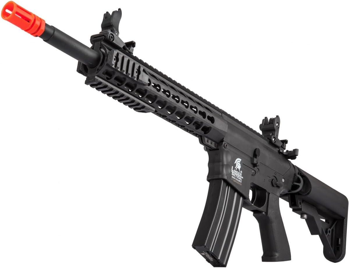 Lancer Tactical Gen 2 10" KeyMod M4 Evo Airsoft AEG Rifle Core Series (No Battery and Charger)(Black)