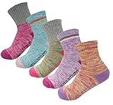 5pack Women Mid Cushion Low Hiking/Camping/Performance Socks