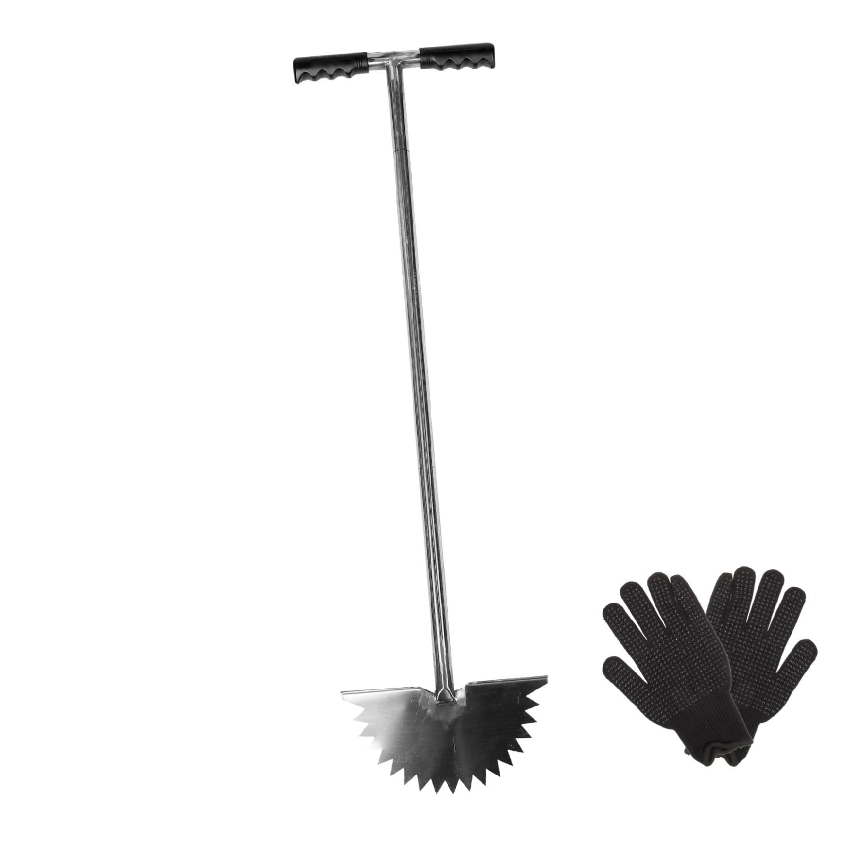 ROMISBABA Lawn Step Cutter Yard Grooming Tool for Trimming Sidewalks Gardens Lawns Long-Handle Gardening Implement 1pc