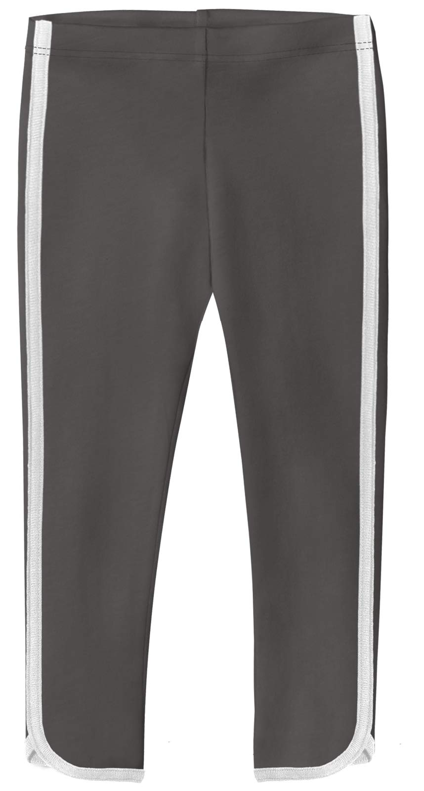 Made in USA Girls 100 Cotton Crop Capri Calf Summer for Yoga Sports Fitness Play School SPD Sensory