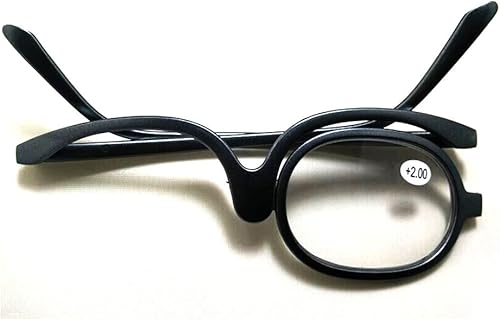 Miniatura 2 de Readers Magnifying Makeup Glasses Eye Make Up Spectacles Flip Down Lens Folding CosmeticReading Glass Eyeglasses