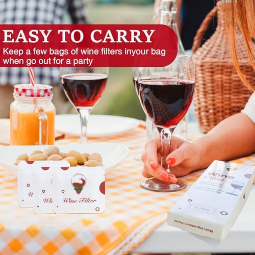 image for Clerona Wine Filters Wine Wand, the Wand Wine Purifier, Remove Histami