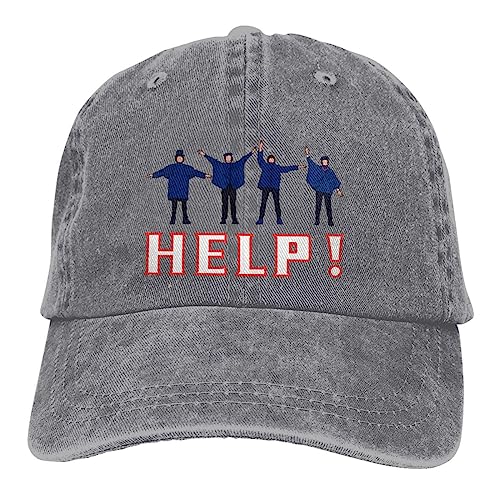 TONFON Classique Casquette de Baseball Washed Men’s Baseball Cap Help Trucker Snapback Caps Dad Hat The Beatle Band Golf Hats Noël Anniversaire Parti Cadeau - Les Beatles, Paul McCartney, John Lennon, RIngo Starr, George Harrison TONFON Classique Casquette de Baseball Washed Men's Baseball Cap Help Trucker Snapback Caps Dad Hat The Beatle Band Golf Hats Noël Anniversaire Parti Cadeau